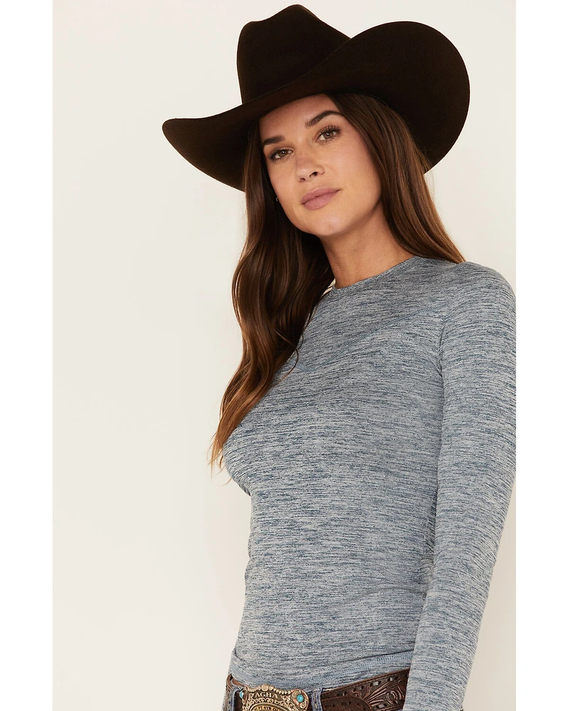 RANK 45® Women's Long Sleeve Athletic Layering Top