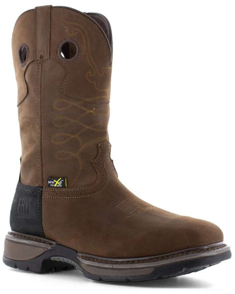 Frye Men's 10" Wellington Met Guard Work Boots - Steel Toe