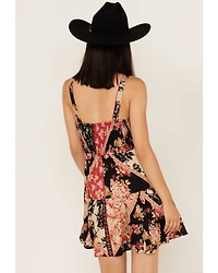 Band of the Free Women's Can't Buy A Thrill Floral Print Mini Dress