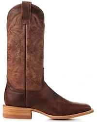 Hondo Boots Men's Cowhide Western - Broad Square Toe
