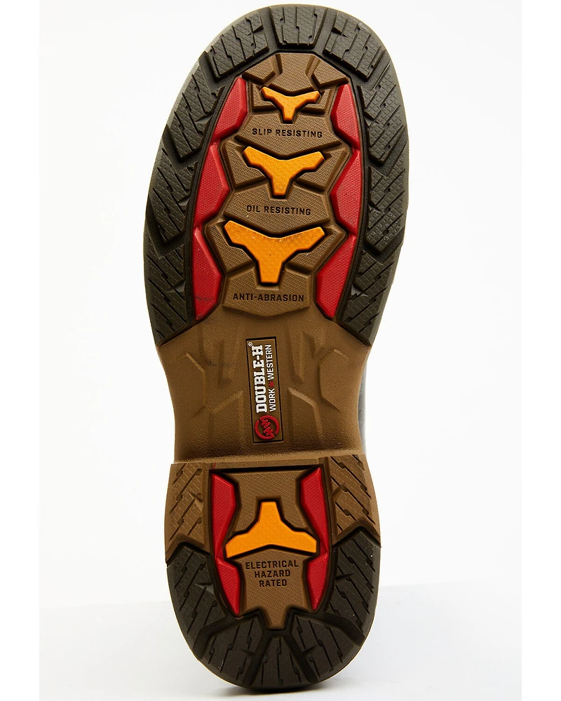Double H Men's Apparition Waterproof Electrical Hazard Western Roper Boots - Composite Toe