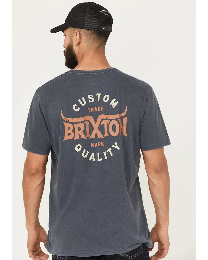 Brixton Men's Gibson Short Sleeve Graphic T-Shirt
