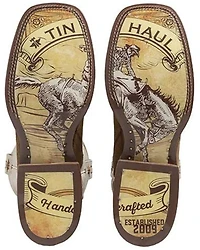Tin Haul Men's Power Surge Western Boots - Broad Square Toe