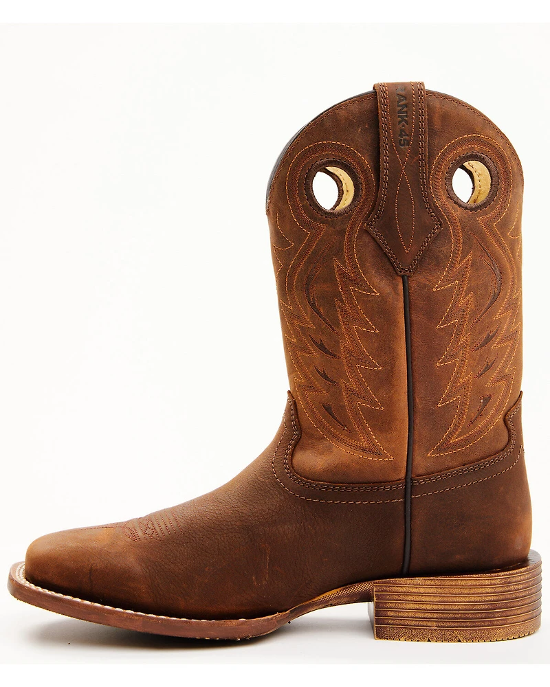 RANK 45® Men's Warrior Xero Gravity Western Performance Boots - Broad Square Toe