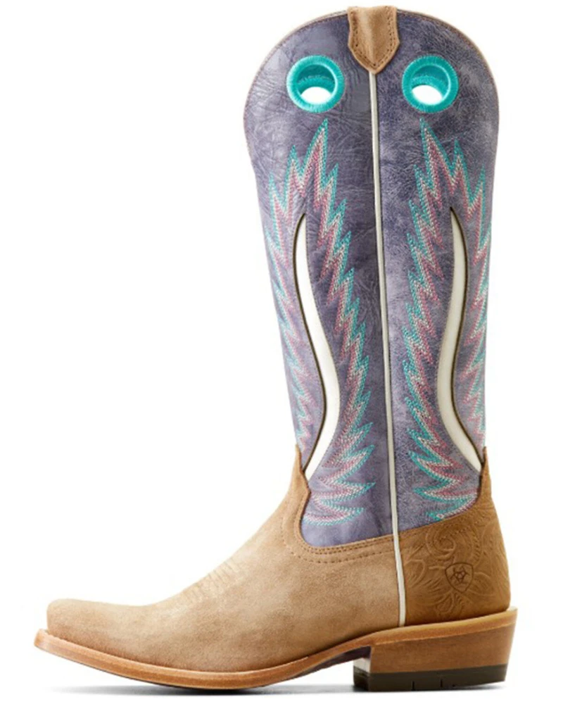 Ariat Women's Futurity Fort Worth Roughout Western Boots - Square Toe