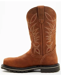Shyanne Women's 11" Pull On Western Work Boots - Composite Toe