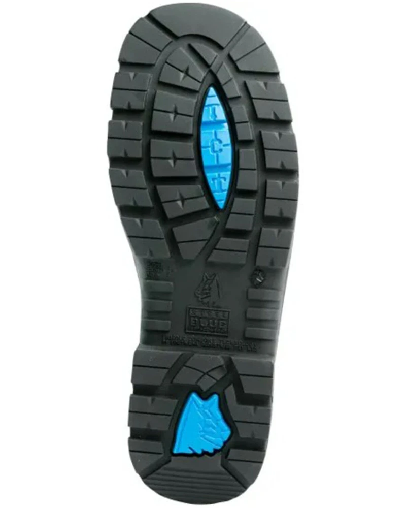 Steel Blue Men's Heeler Wellington Safety Work Boot - Toe
