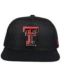 Hey Men's Texas Tech Logo Patch Mesh Ball Cap
