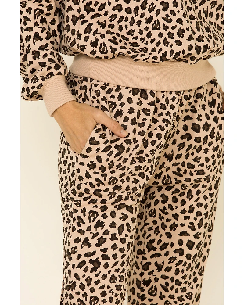 Velvet Heart Women's Leopard Jogger Pants