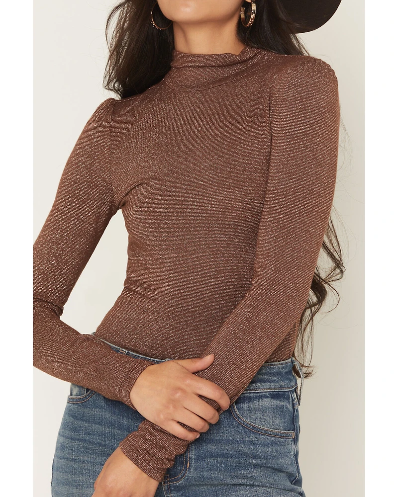 Rock & Roll Denim Women's Sparkle Long Sleeve Shirt