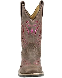 Smoky Mountain Girls' Trixie Western Boots - Broad Square Toe