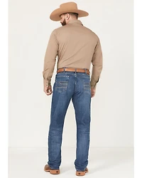 Wrangler 20X Men's 44MWX Nemby Medium Wash Slim Straight Stretch Denim Jeans