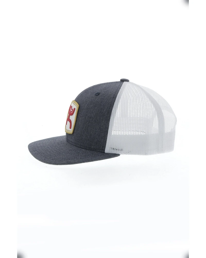 HOOey Boys' Grey Youth Zenith Mesh Back Trucker Cap