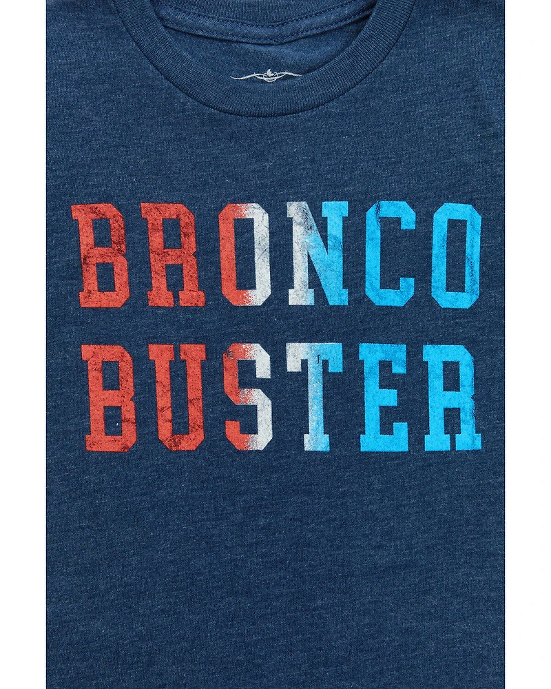 Cody James Toddler Boys' Bronco Buster Short Sleeve Graphic T-Shirt