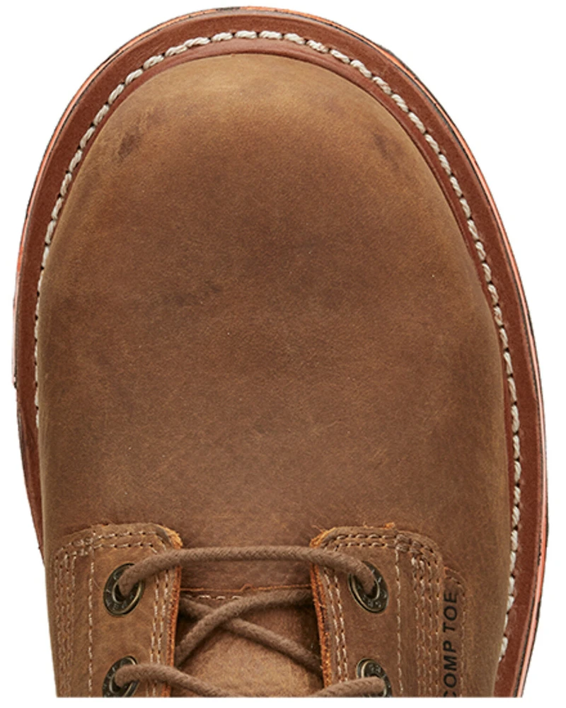 Chippewa Men's Thunderstruck 10" Waterproof Insulated Lace-Up Work Logger Boot - Nano Composite Toe