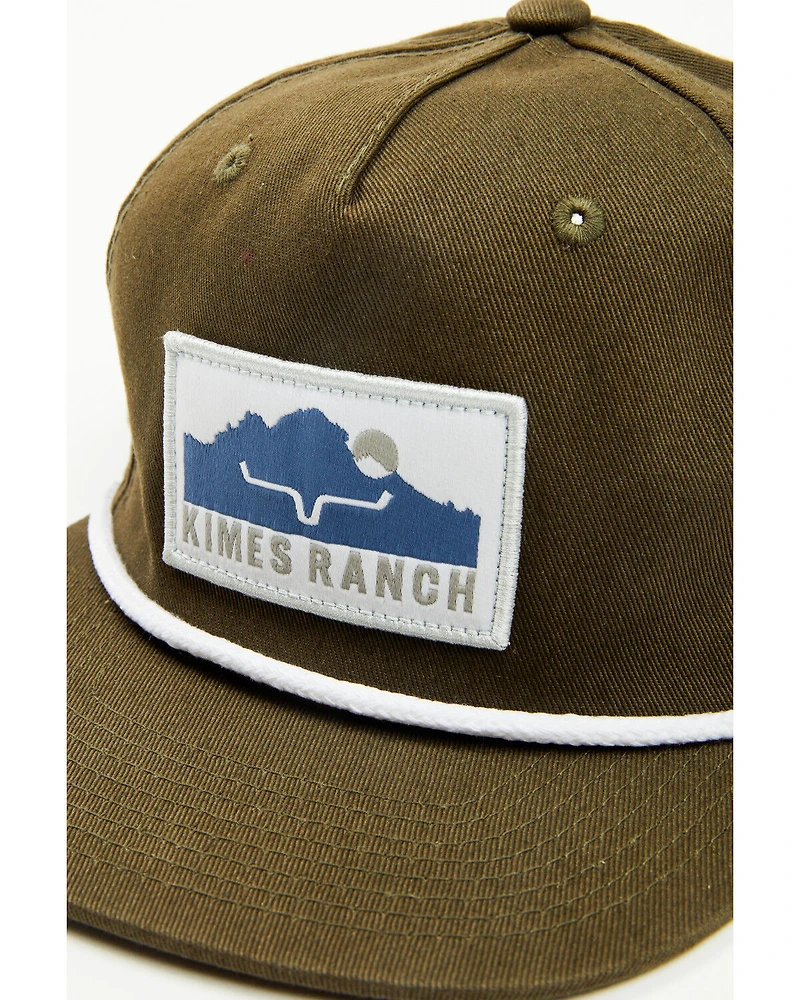 Kimes Ranch Men's Kick Back Logo Ball Cap