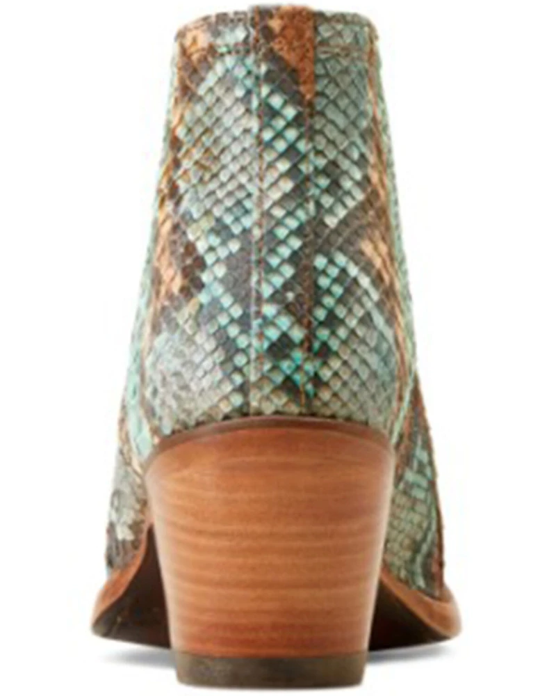 Ariat Women's Dixon Python Western Booties - Snip Toe