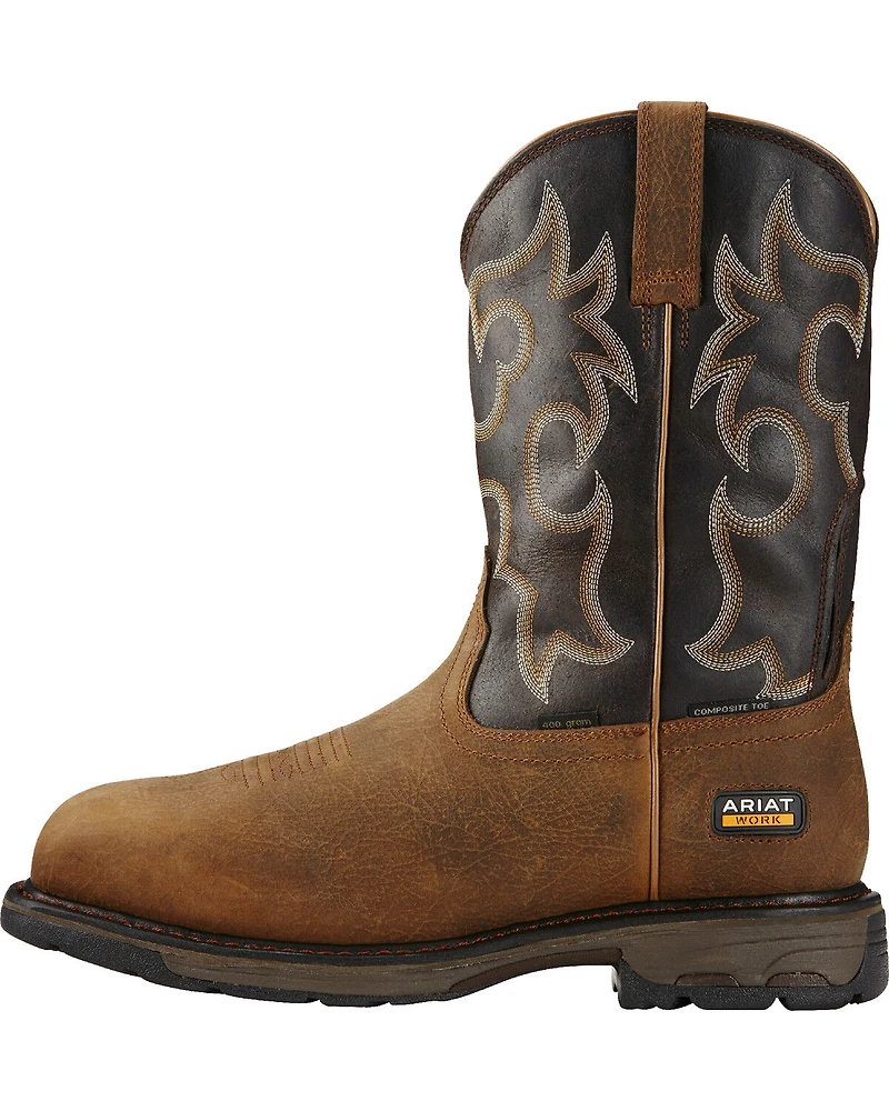 Ariat Men's WorkHog® H2O 400g Cowboy Work Boots - Composite Toe