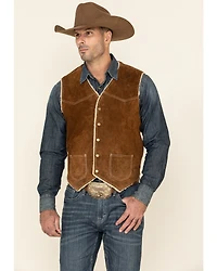 Scully Boar Suede Leather Vest