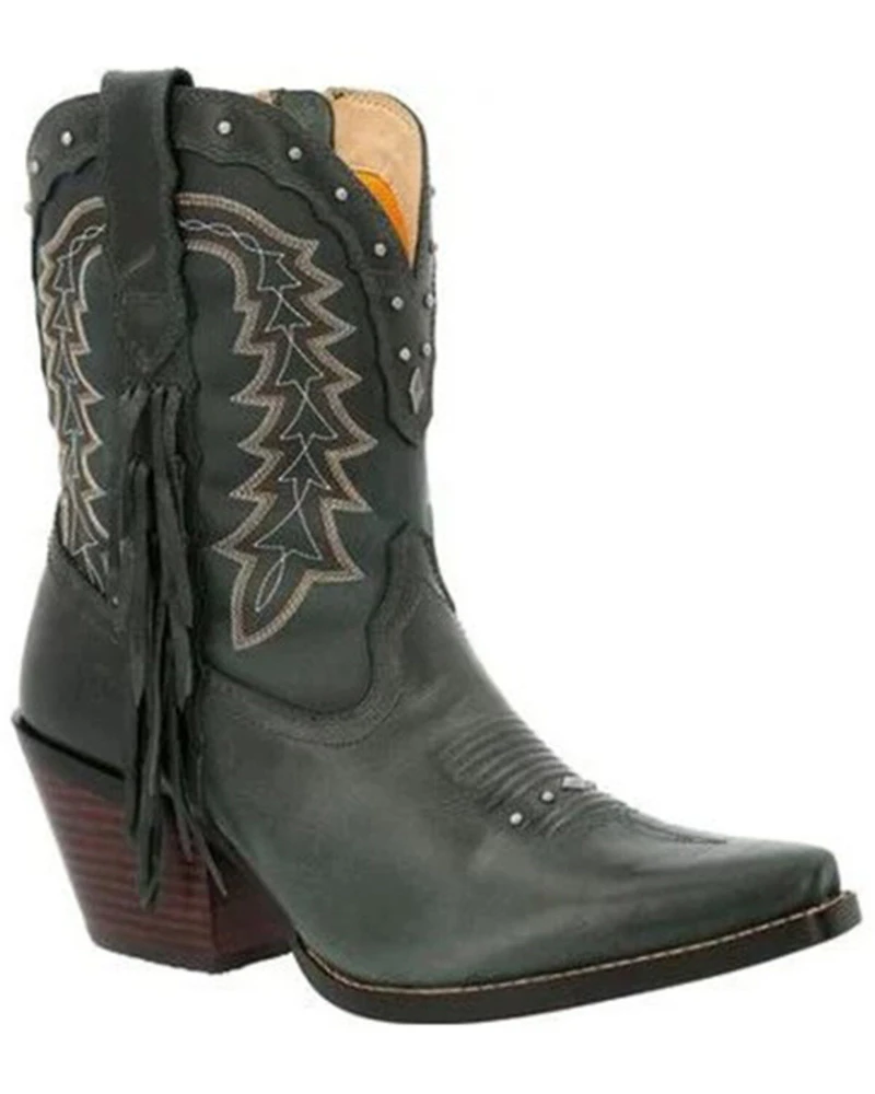 Durango Women's Green Crush Fashion Booties - Snip Toe