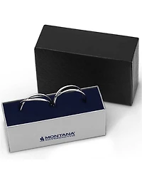Montana Silversmiths Women's Daring Crossed Hoop Earrings