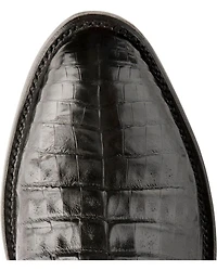 Lucchese Handmade 1883 Exotic Crocodile Belly Cowboy Boots - Round Toe