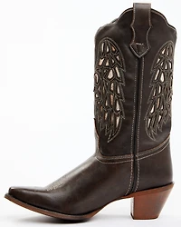 Laredo Women's Heart Angel Wing Cowboy Western Boot - Snip Toe