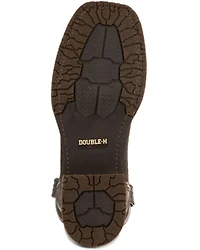 Double H Men's 10" Deep Scallop Waterproof Work Boots - Composite Toe