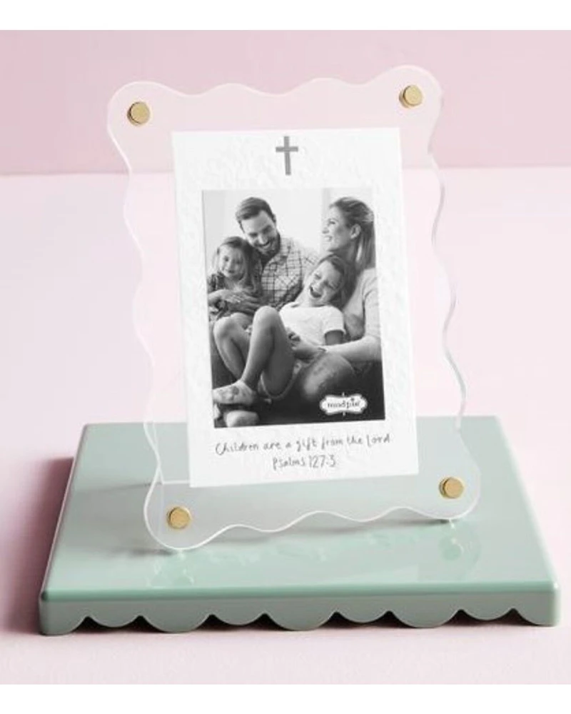 Mud Pie Acrylic Cross Frame