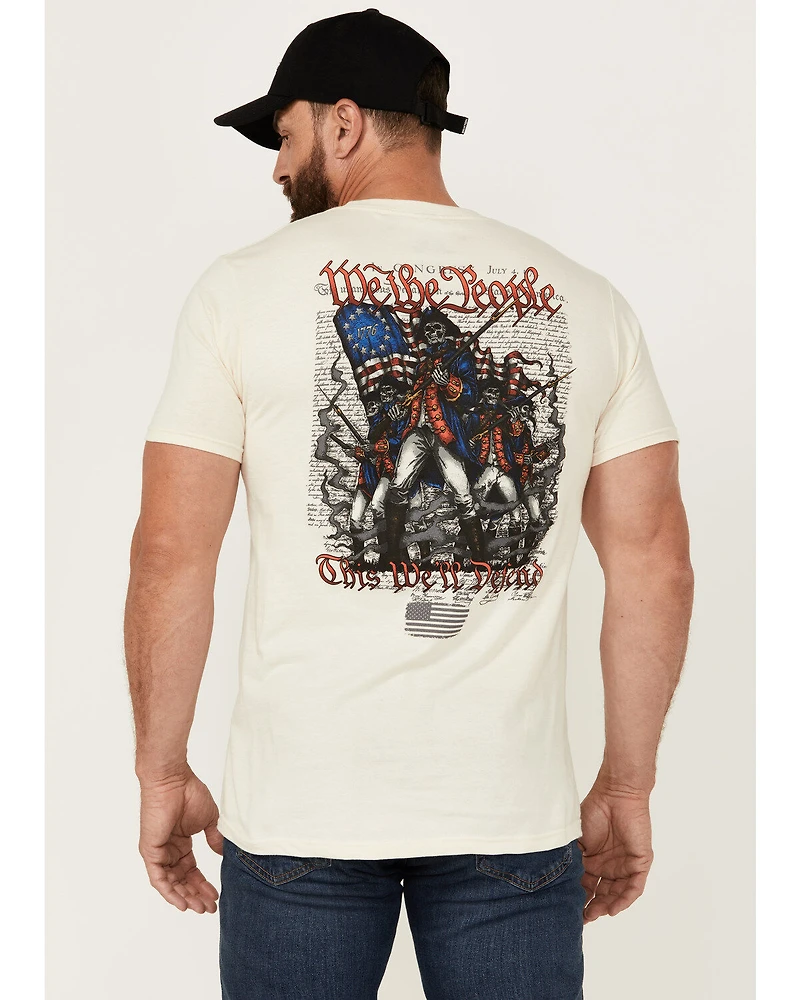 Howitzer Men's Patriot Short Sleeve Graphic T-Shirt