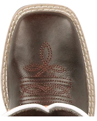 Smoky Mountain Little Boys' Dusty Western Boots - Broad Square Toe