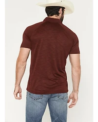 RANK 45® Men's Marfa Solid 1/4 Zip Polo Shirt