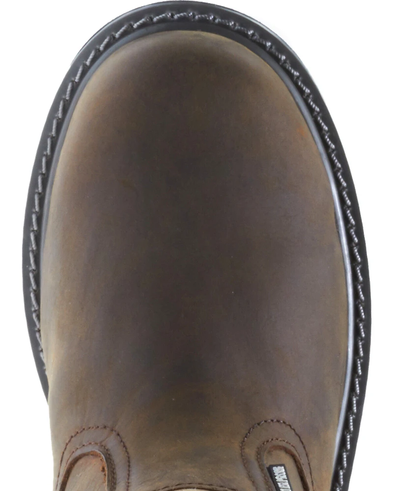 Wolverine Men's Floorhand Waterproof Wellington Work Boots - Soft Toe