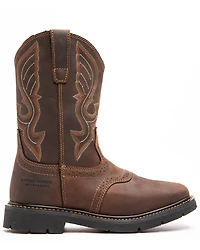 Cody James Men's Mustang Saddle Waterproof Western Work Boots - Soft Toe