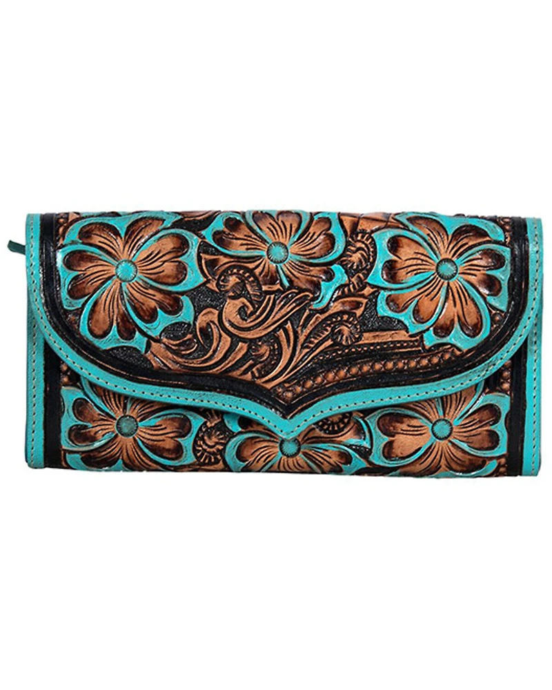 Myra Bag Women's Flower Crest Ridge Wallet