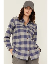 Ariat Women's Rebar Tunic Long Sleeve Button-Down Flannel Work Shirt