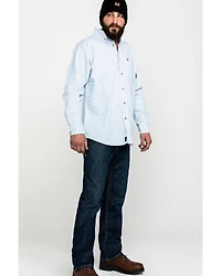 Ariat Men's FR Solid Durastretch Long Sleeve Work Shirt - Big