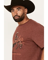 Wrangler Men's Cowboy Short Sleeve Graphic T-Shirt