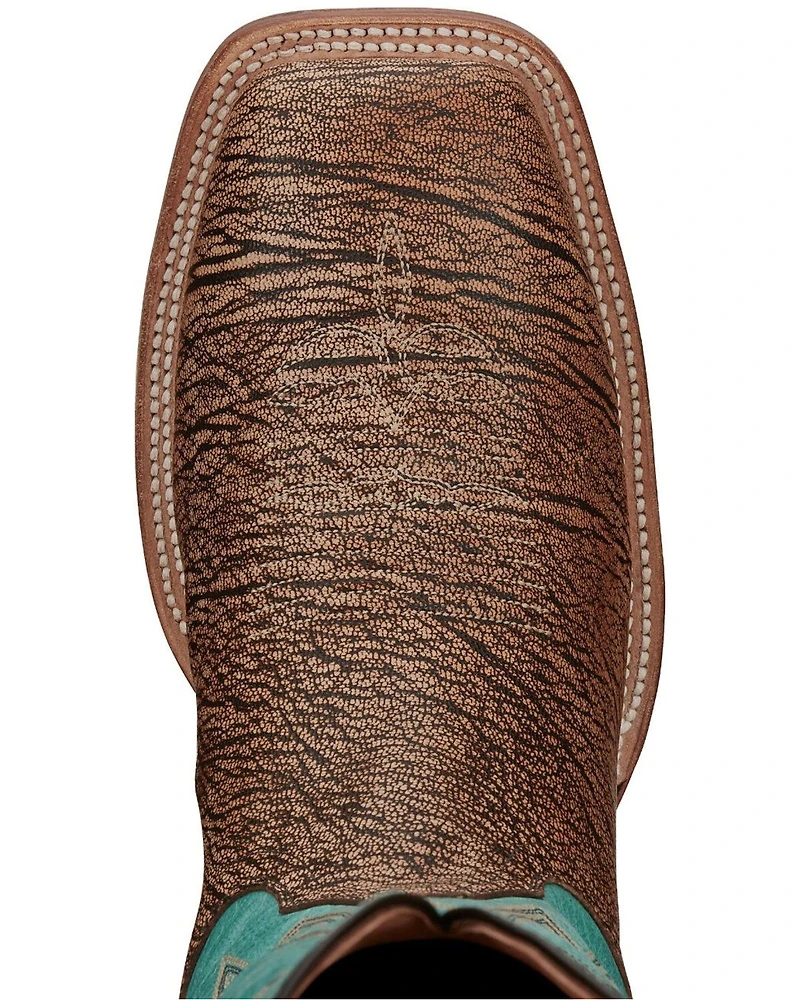 Justin Men's Mingus Wheat Western Boots - Square Toe