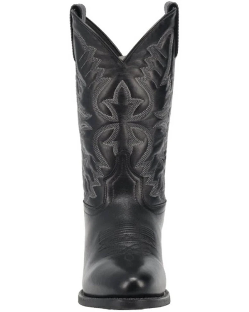 Laredo Men's Embroidered Round Toe Western Boots