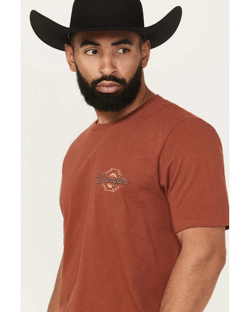 Wrangler Men's Boot Barn Exclusive Bucking Bronco Short Sleeve Graphic Tee