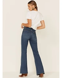 Lee Women's High Rise Super Flare Jeans