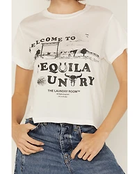 The Laundry Room Women's Tequila Country Short Sleeve Graphic T-Shirt