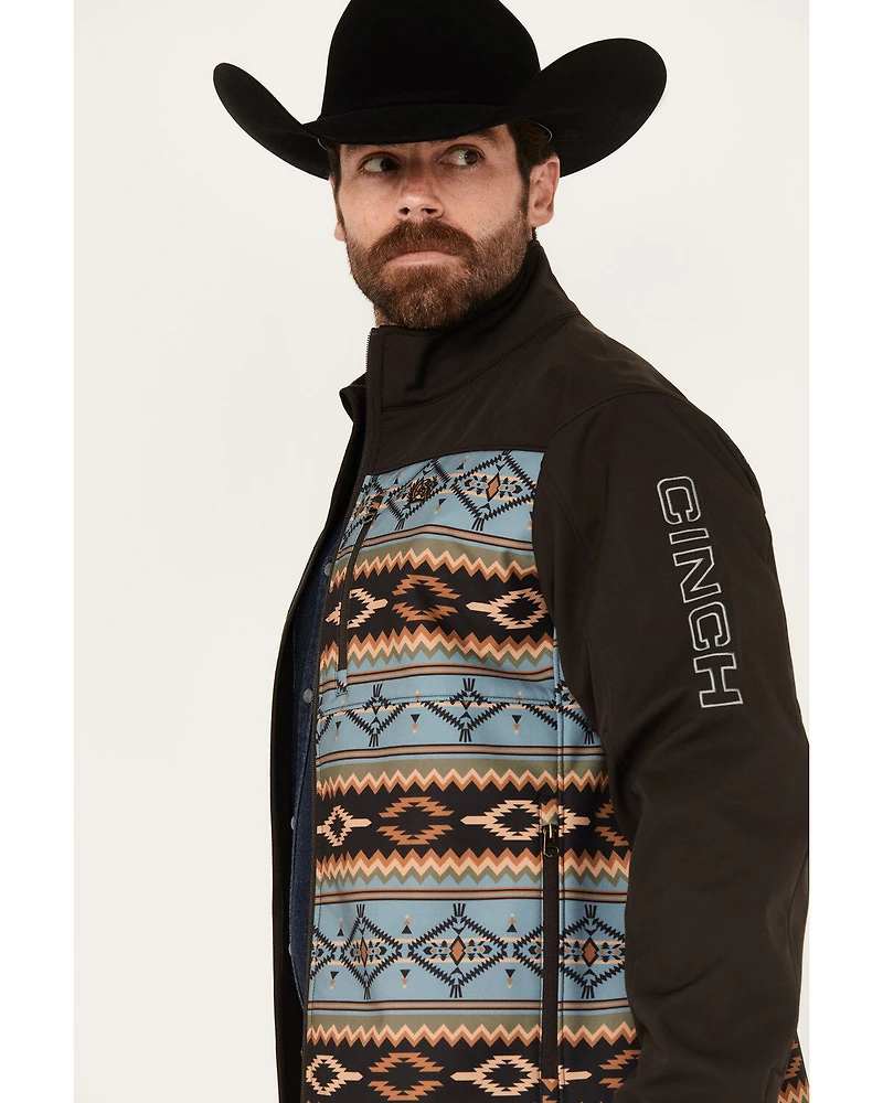 Cinch Men's Blocked Southwestern Softshell Jacket