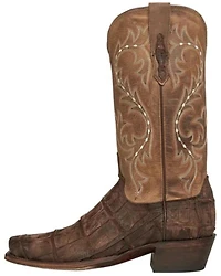 Lucchese Men's Handmade Burke Alligator Western Boots - Square Toe