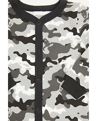 Cody James Infant Boys' Printed Jersey Steer Head & Camo Sleep Set