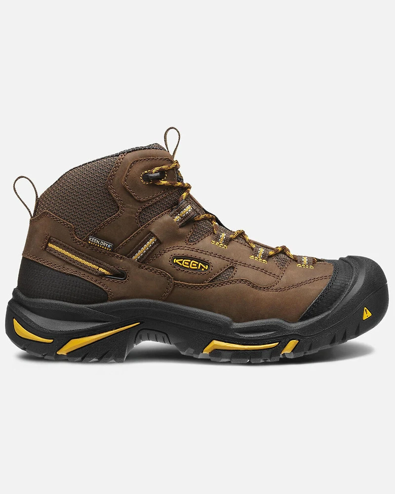 Keen Men's Braddock Waterproof Work Boots - Soft Toe