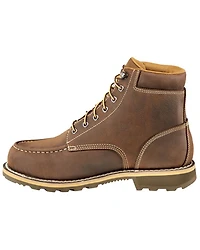 Carhartt Men's 6" Waterproof Lug Work Boots - Moc Toe