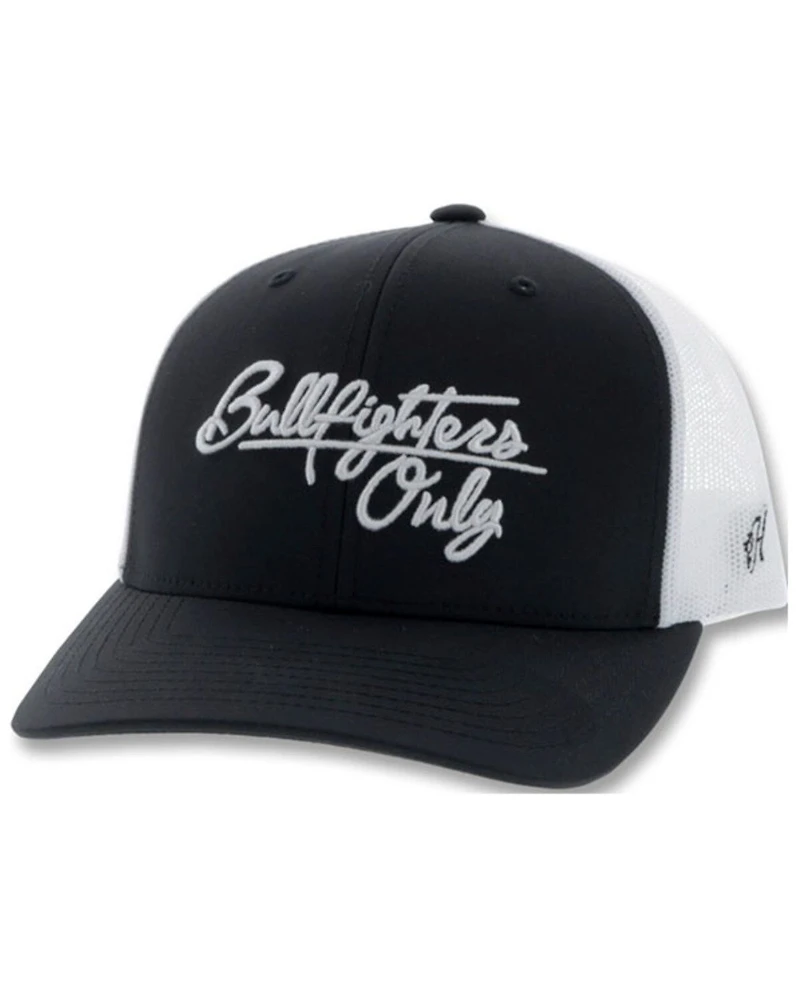 Hooey Men's Bull Fighters Only Embroidered Trucker Cap