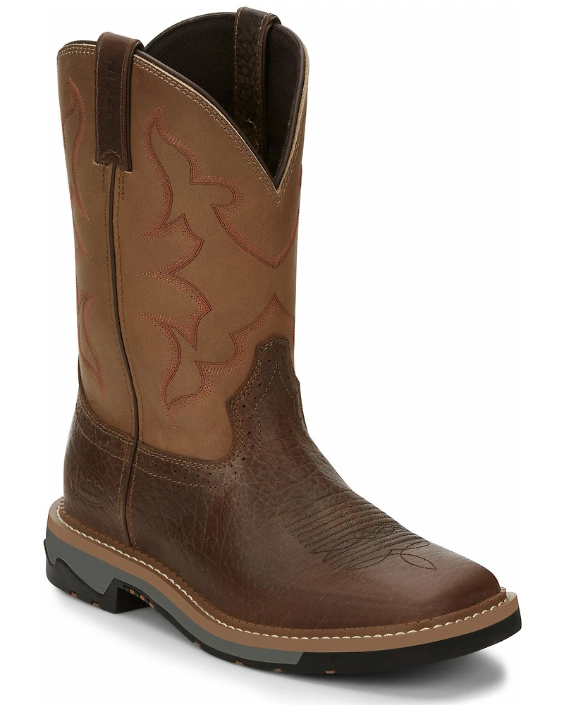 Justin Men's Boot Barn Exclusive Carbide Western Work Boots - Soft Toe